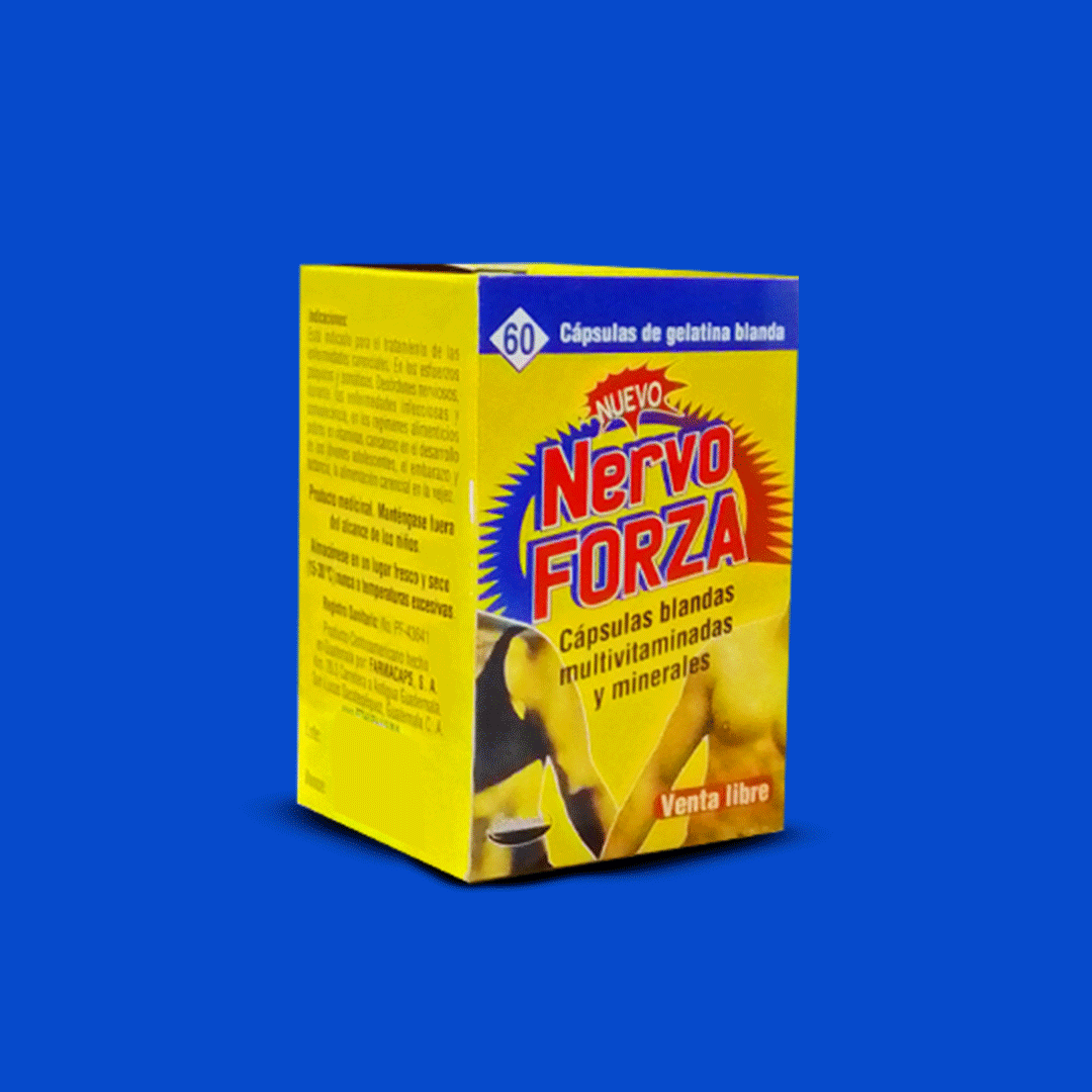 Nervo Forza 60 caps